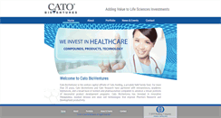 Desktop Screenshot of catobioventures.com